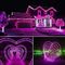 220V 30M Outdoor Garland Christmas Lights 300 Count LED Pink Fairy Lights For Bedroom